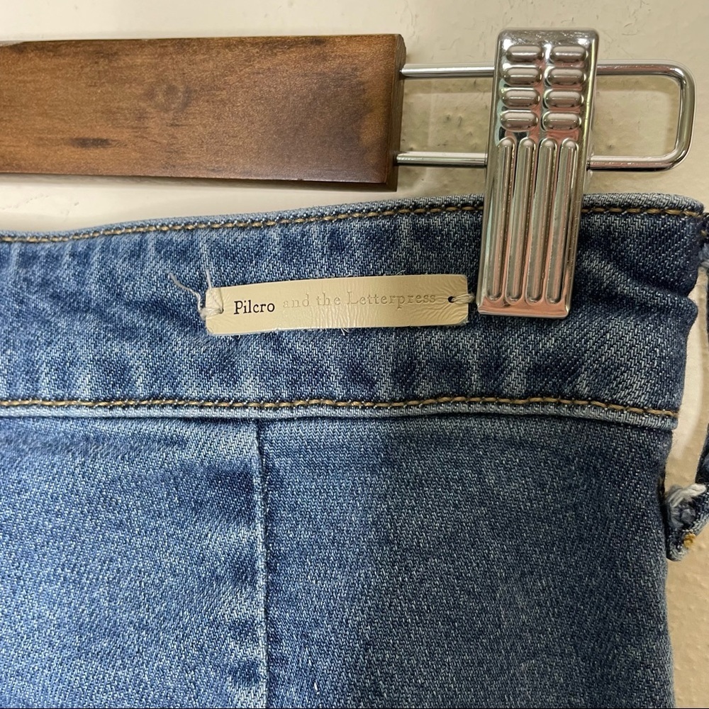Anthropologie Pilcro and the Letterpress High Rise Skinny Jeans 26 - Picture 4 of 9